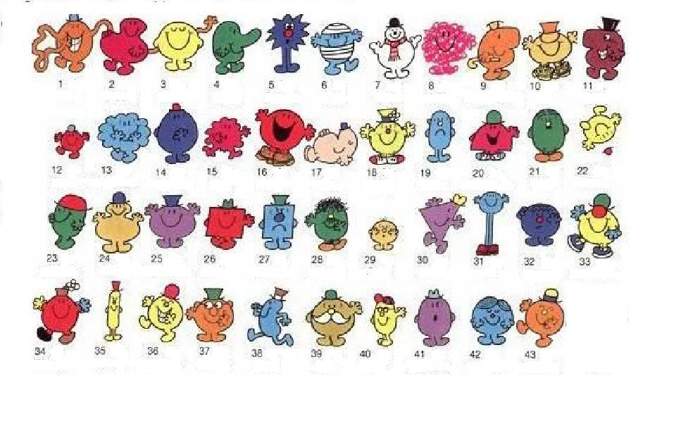 mr mr men