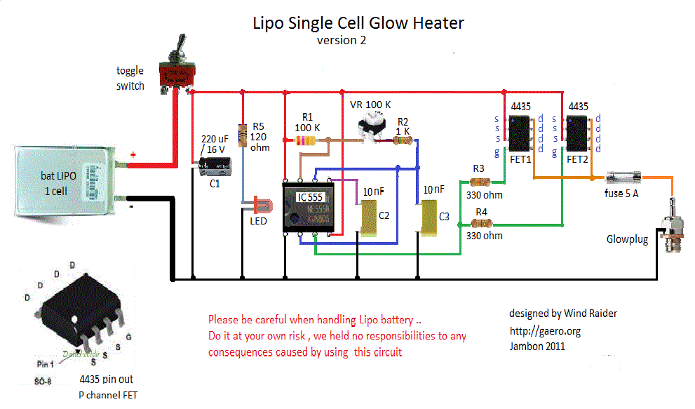 lipo powered rc car