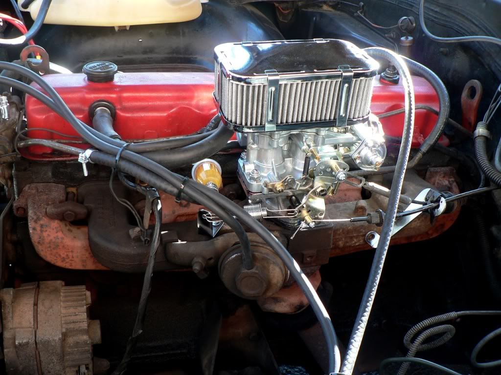 chev 250 2bbl intake & fuel injection Chevy Nova Forum