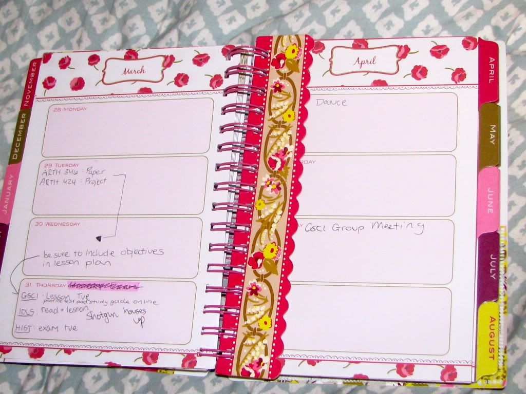 vera bradley planner