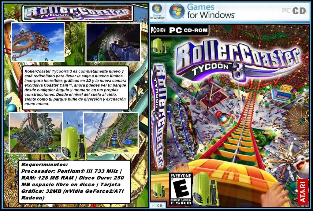 Roller Coaster Tycoon 3 [Multi Incl. Español] [+Medicina-serial ...