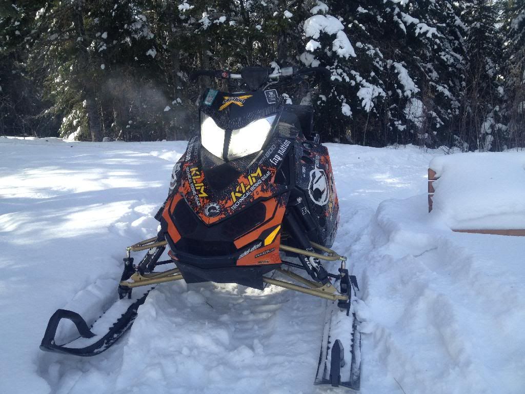 LED headlight bulbs ROCK! Do not get HID get these SkiDoo