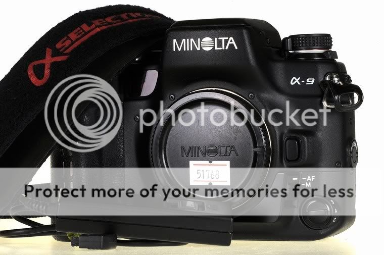 Minolta Maxxum A 9 Film SLR Camera Alpha 9 A9 EX