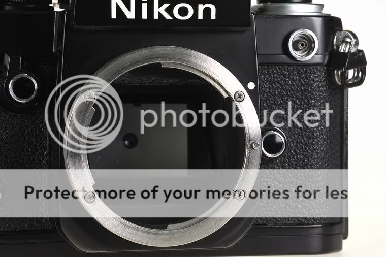 Black Nikon F2 Film SLR Camera w/DE 1 Finder  