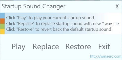 Sulit : Merubah Sound Startup Windows