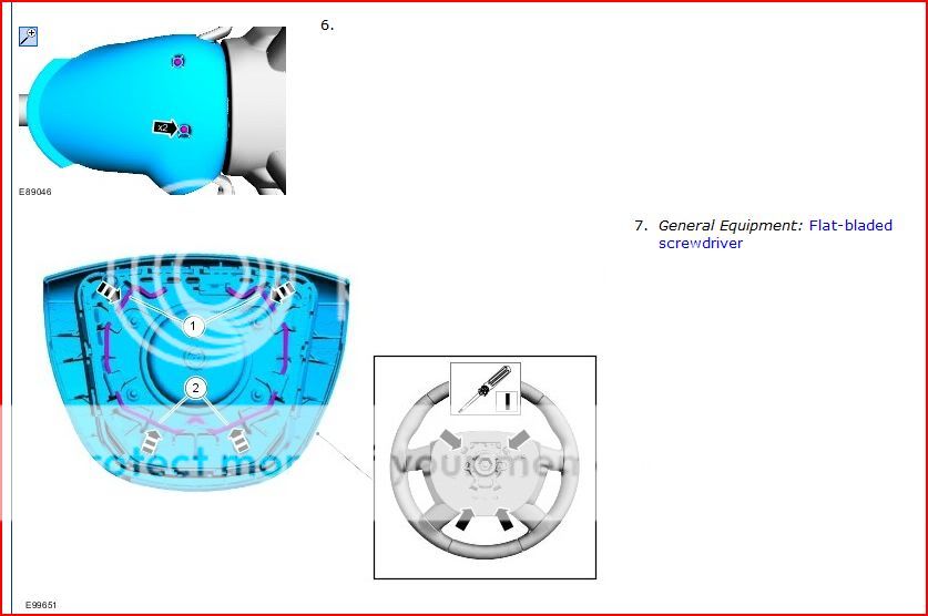Ford transit steering wheel removal #9