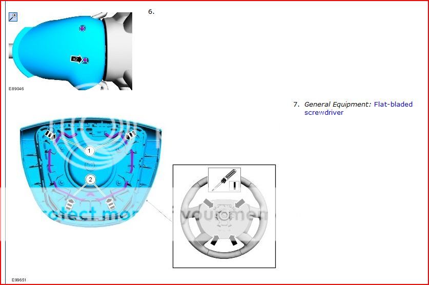 Ford Transit Forum • View topic steering wheel removal
