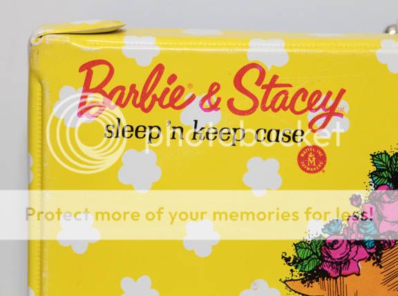 1969 Vintage Barbie Barbie & Stacey Sleep N Keep Case Doll House 