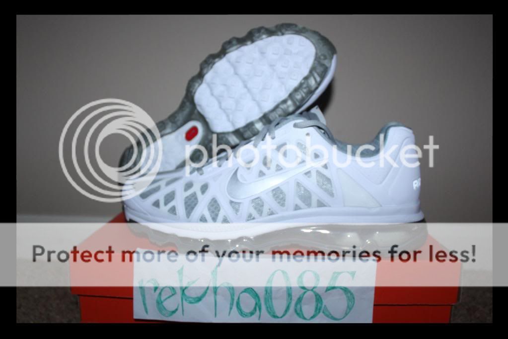   MAX 2011+ white grey NEW DS size 10 running 90 95 97 180 2012 free 1 i