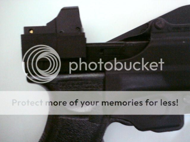 GLOCK 17 reflex docter sight & mount red dot pistol scope clock 17 KSC